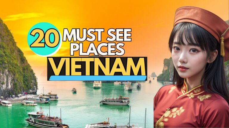 20 Must Visit Places in Vietnam