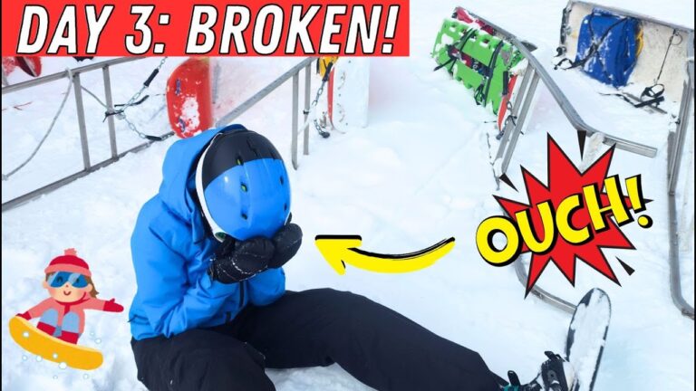 Snow Trip RUINED! BROKEN Bone on Day 3! | Park City Winter Christmas Family Vlog