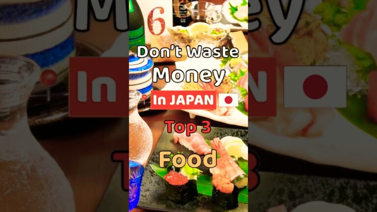 3 Ways Tourists Waste Money on Food in Japan — Locals Never Do This! | #shorts, #Japan