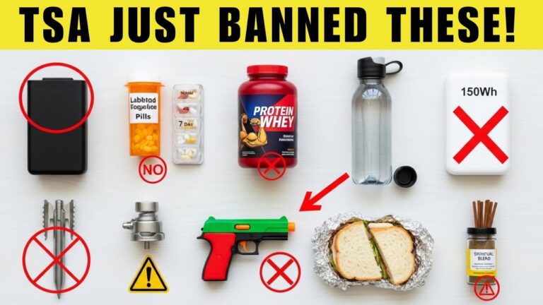 TSA Will CONFISCATE These Common Items in 2025!