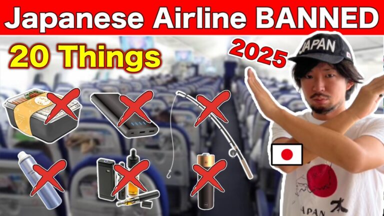 20 Japanese Airline Rules: Avoid Bans, Confiscations, and Fines