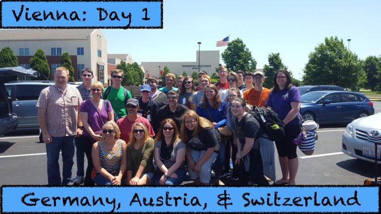 1st Day in Vienna: Germany, Austria, & Switzerland Travel Vlog – Deutsch lernen