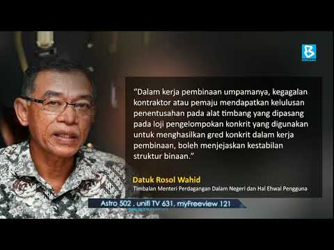 Tentusah alat timbang elak kemalangan
