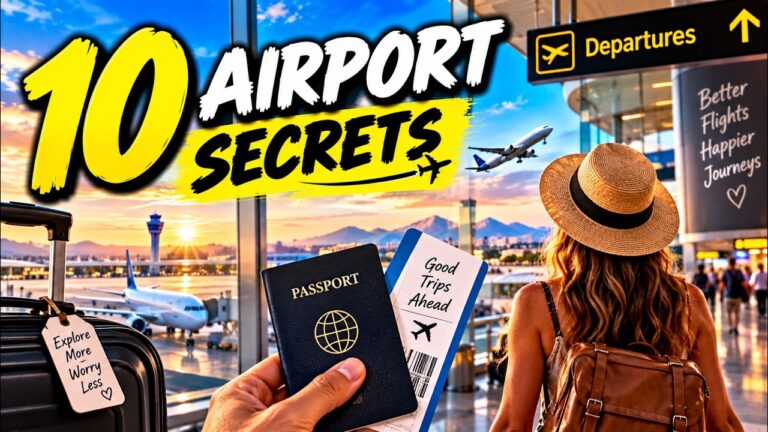 10 Airport Secrets Every Traveler Should Know | Essential Travel Tips Before You Fly